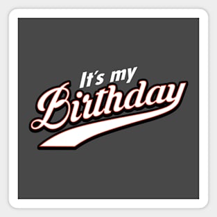 Birthday Bday Typography Gift For Birthday Celebrants Magnet